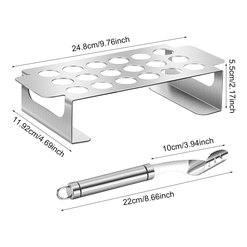 Quivorant pepper corer tool serrated edge speeds pepper prep.