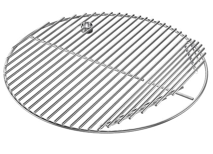 QuliMetal 19.5-inch round grate fits Akorn grills for even heat and precise searing.