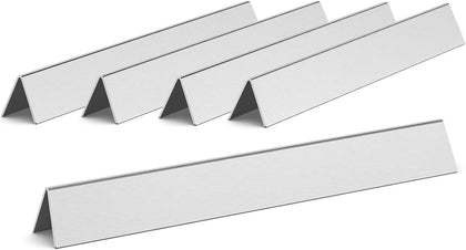QuliMetal flavorizer bars close-up in stainless steel for durable, even heat.
