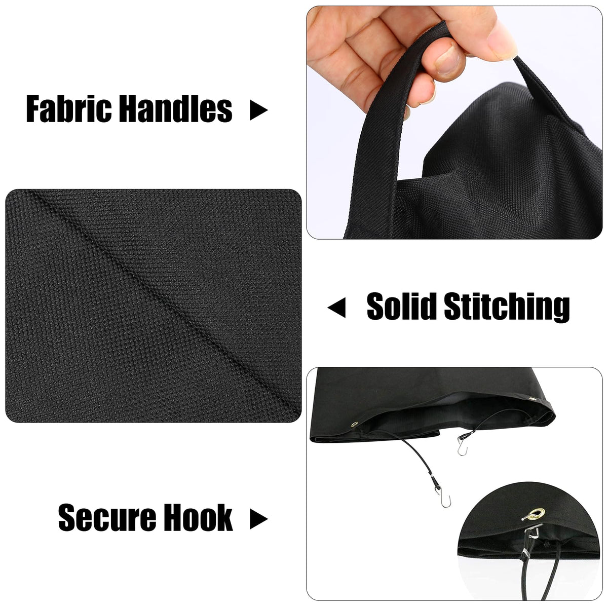 QuliMetal 600D weather protection guards against sun and snow
