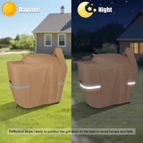 UV and water-resistant coating helps preserve color and durability of the QuliMetal cover.