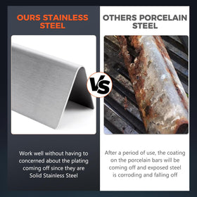QuliMetal stainless steel bars resist rust and are easy to wipe clean.