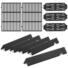 QuliMetal Weber Genesis II cast iron grates for even searing and heat retention.