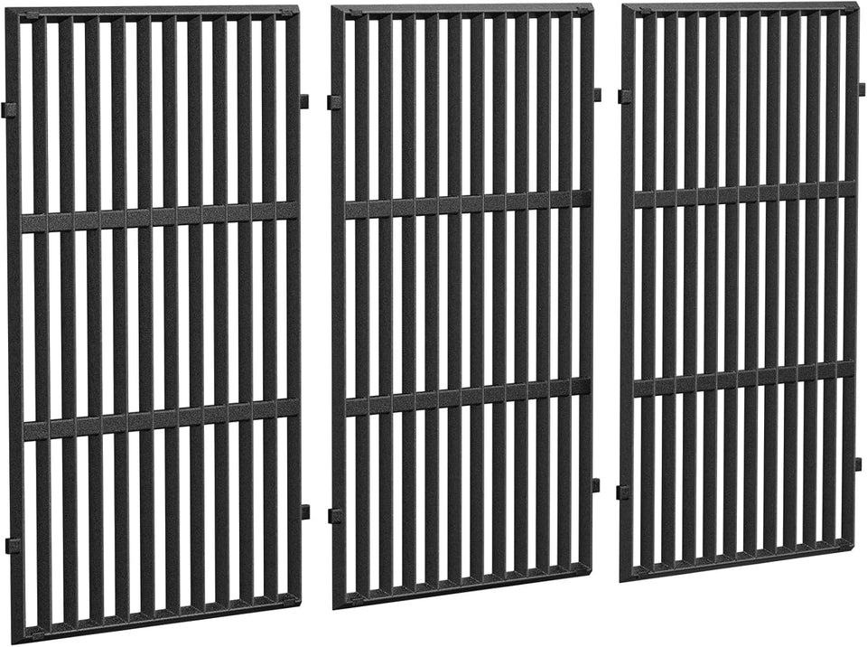 QuliMetal Weber Genesis II cast-iron grill grate delivering even heat for premium searing.
