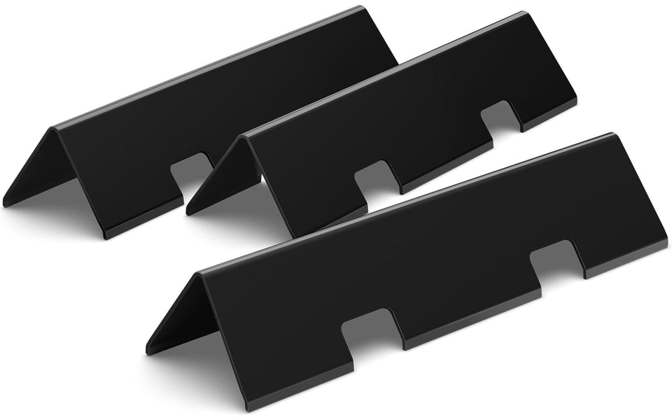 QuliMetal 15.3 flavorizer bars closeup, porcelain-enameled for durable heat distribution.