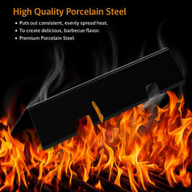 QuliMetal 15.3 flavorizer bars yield better sear marks and smoky notes.