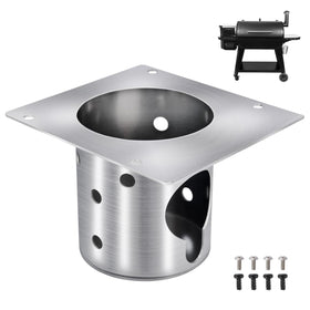QuliMetal 304 stainless burn pot for Pit Boss 1150, durable construction.