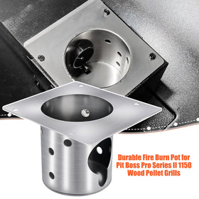 QuliMetal burn pot with screws, ready for quick assembly.