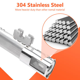 QuliMetal 304 stainless steel burner tubes resist corrosion for long-lasting upgrade