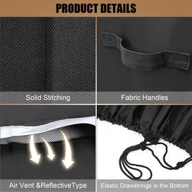 QuliMetal 600D oxford fabric: durable waterproof material.