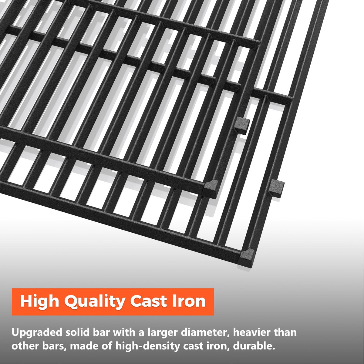 QuliMetal 7638 grates assembly view shows precise fit and spacing.