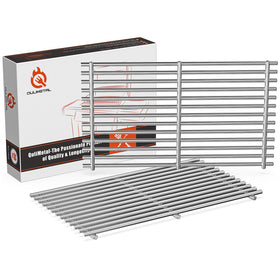QuliMetal 7mm stainless steel grate for Weber Spirit E-210 front-mounted delivers even heat
