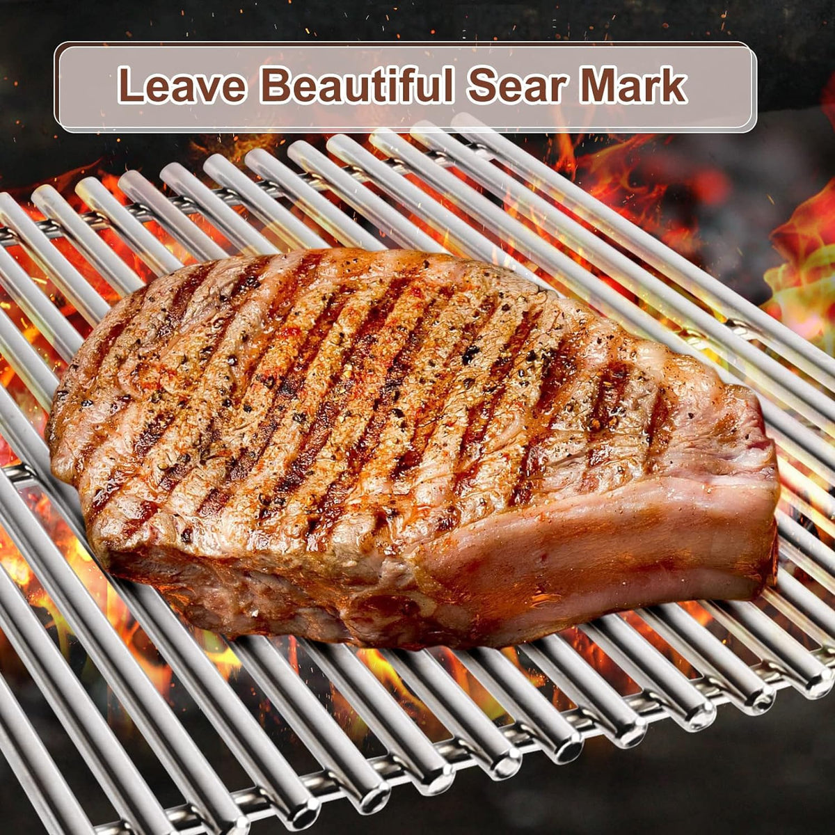 Premium front-mounted grate for Weber GS4 Spirit II 200 series