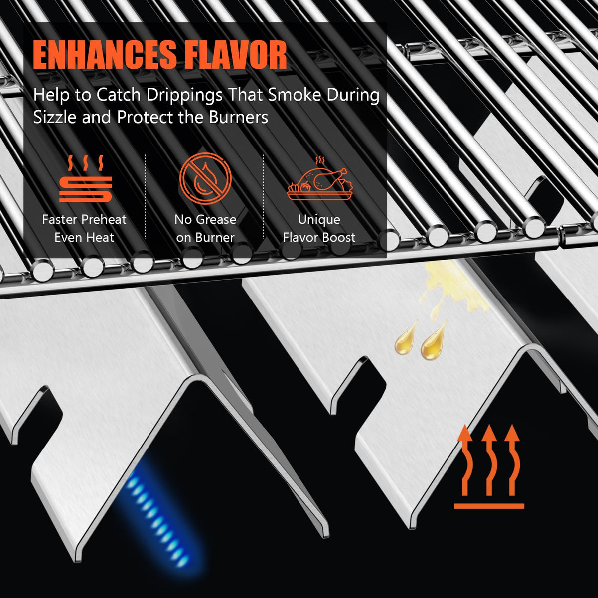 QuliMetal replacement bars avoid porcelain wear with solid stainless steel for longevity.