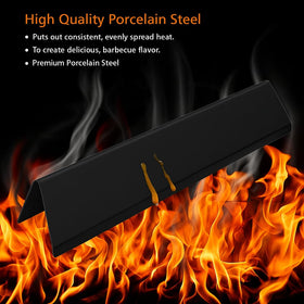 QuliMetal cast iron with enamel hot plates for hotter sear and even browning