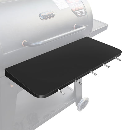 QuliMetal foldable front shelf for Pit Boss Austin XL 1000 expands prep space.