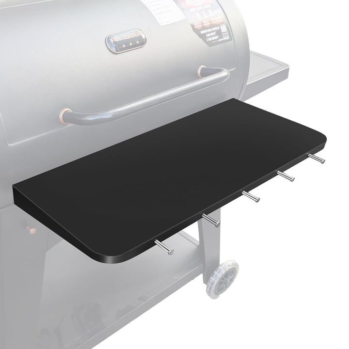 QuliMetal foldable front shelf for Pit Boss Austin XL 1000 expands prep space.
