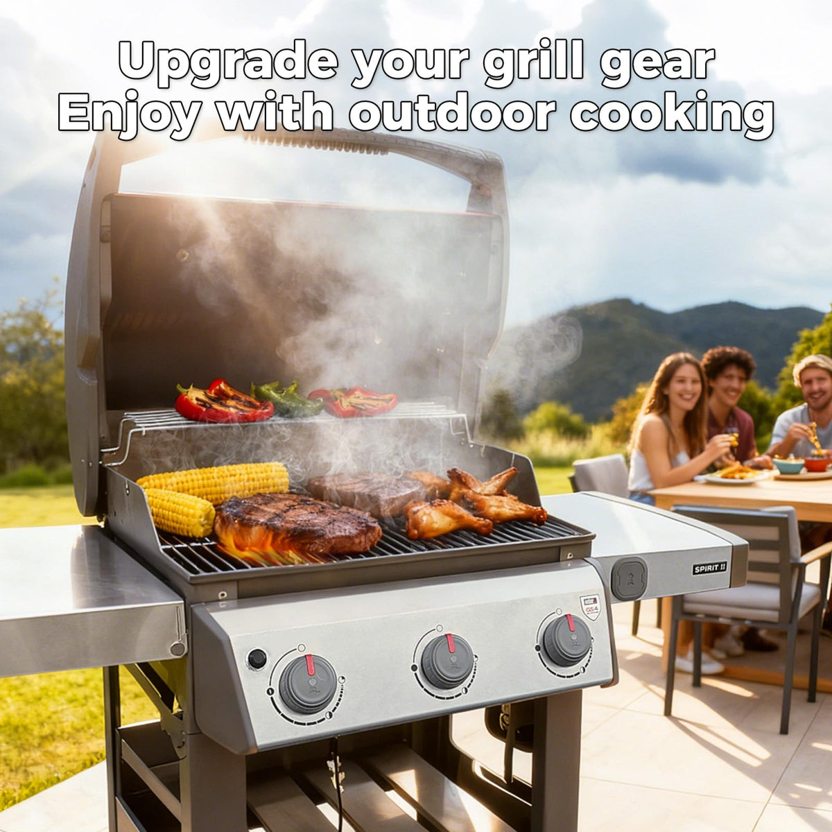 QuliMetal Spirit II and Genesis grates compatibility for versatile grilling.