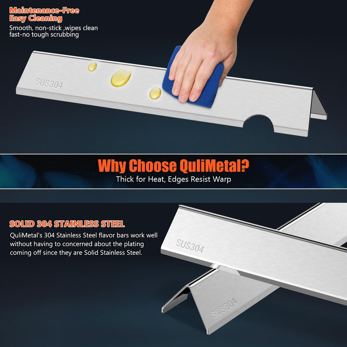 QuliMetal Genesis II LX 400-series compatible bars simplify replacement and maintenance.