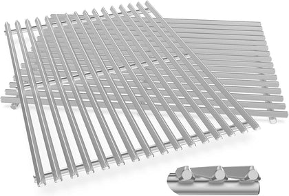 QuliMetal grill grate 9.5mm rods; seamless replacement for Genesis II 300 series.
