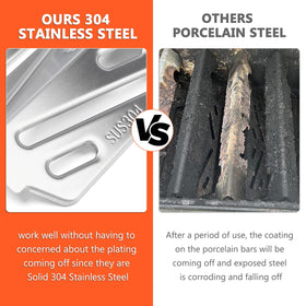 QuliMetal heat deflector for Genesis II S-310 promotes reliable performance and simple cleaning