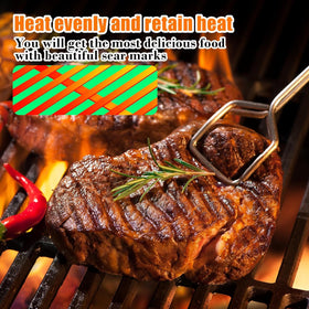 QuliMetal heat preservation features help maintain steady temps during longer cooks