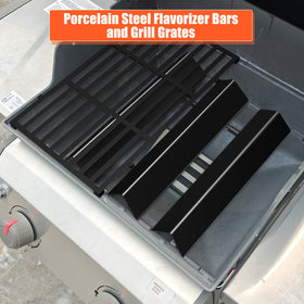 QuliMetal 3-flavorizer bars and 2-grates kit simplifies replacement and setup