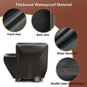 QuliMetal 1050 cover cleans oil stains with a simple wipe