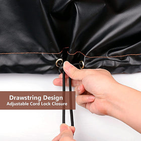 QuliMetal outdoor grill cover resists UV and fading for long-lasting look