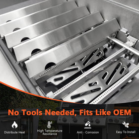 QuliMetal 18-gauge stainless steel for Weber Genesis II delivers durable, corrosion-resistant performance.