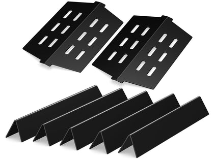 QuliMetal Weber Genesis flavorizer bars deliver even heat for consistent grilling.