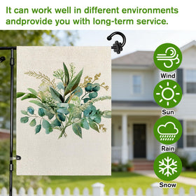 Qulkws easy-install flag stopper slides onto poles without tools, securing decor quickly