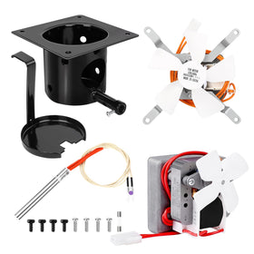 QuliMetal auger motor 2.0 RPM powering pellet feed for steady grilling