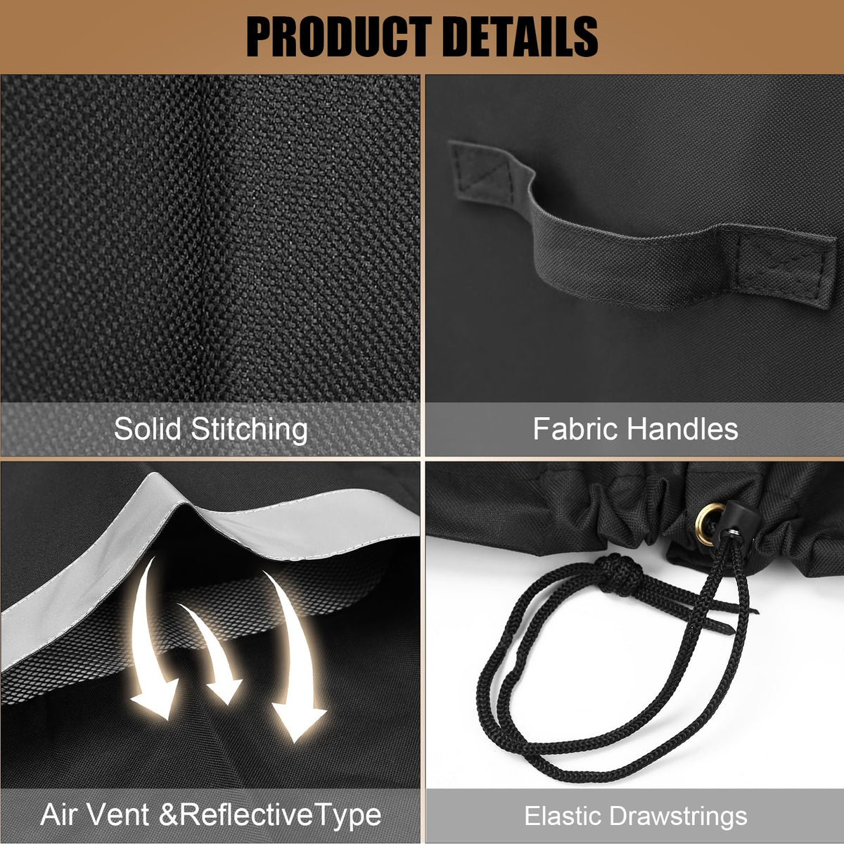 QuliMetal cover is easy to clean with a hose, quick after cooking sessions