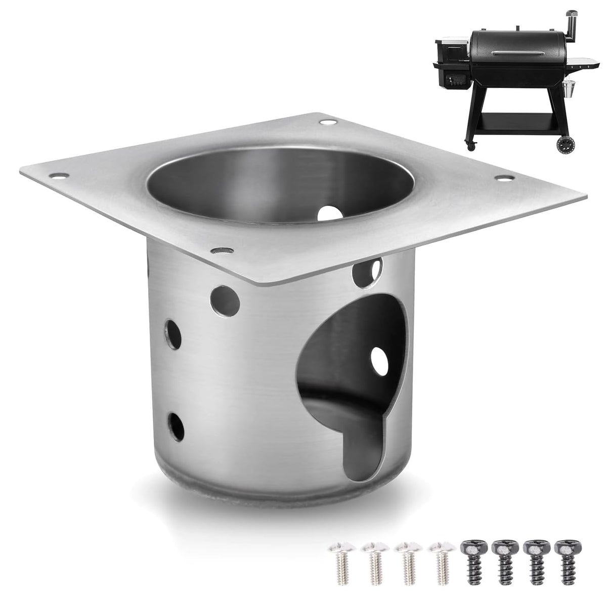 QuliMetal fire burn pot assembly view for quick setup and durable performance