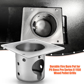 QuliMetal iron burn pot with oxidation-resistant coating resists rust during high-heat use