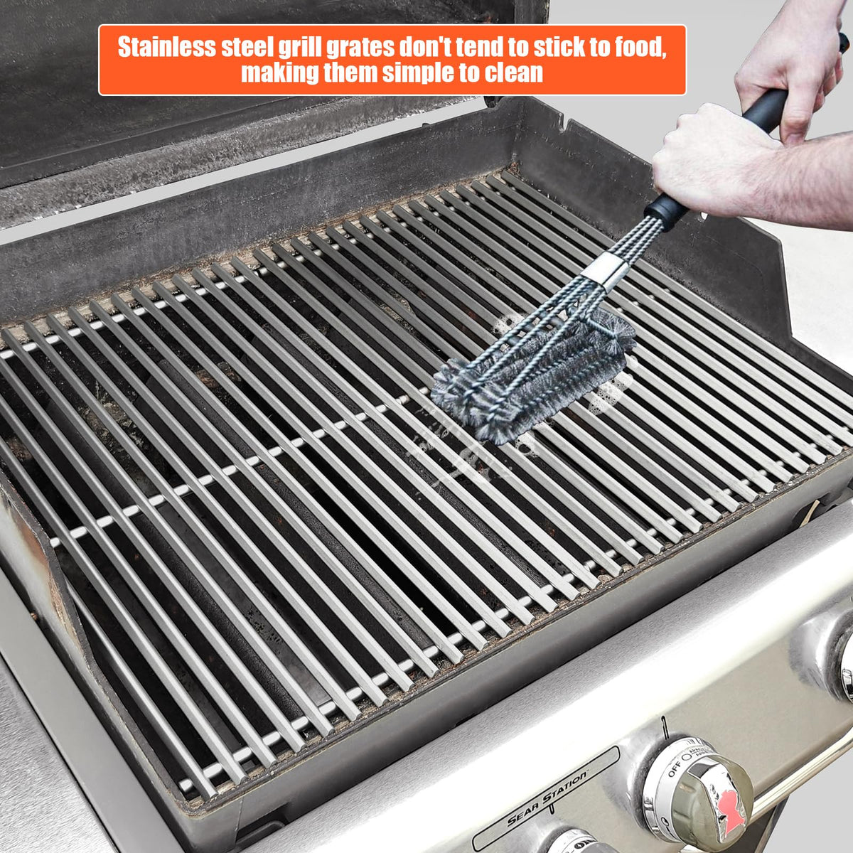 QuliMetal Genesis 300 packaging shows two grates in box for easy replacement.