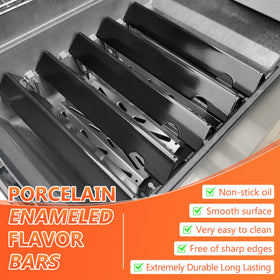 QuliMetal Genesis II compatible bars fit Weber Genesis II grills for quick replacement.