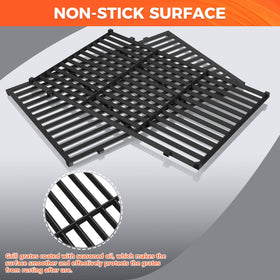 QuliMetal Genesis S 310-320 grate focuses on heavy, robust construction.