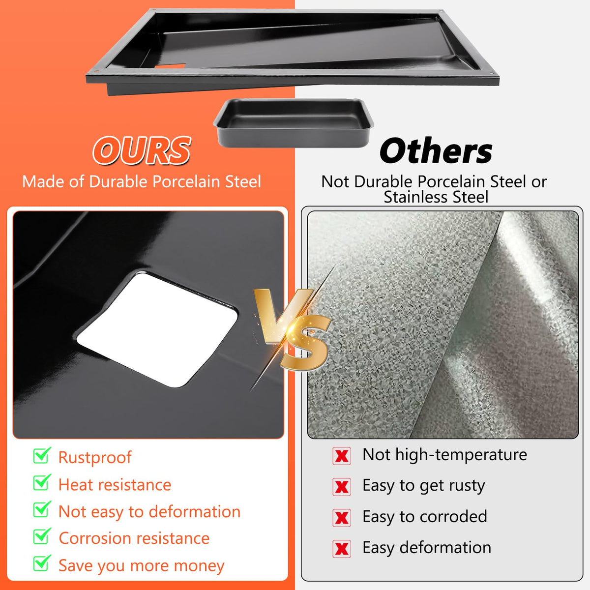 QuliMetal Genesis tray installation ease with simple alignment.