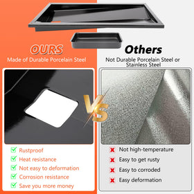 QuliMetal Genesis tray installation ease with simple alignment.