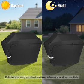QuliMetal grill cover 600d-oxford-material delivers rugged, durable protection