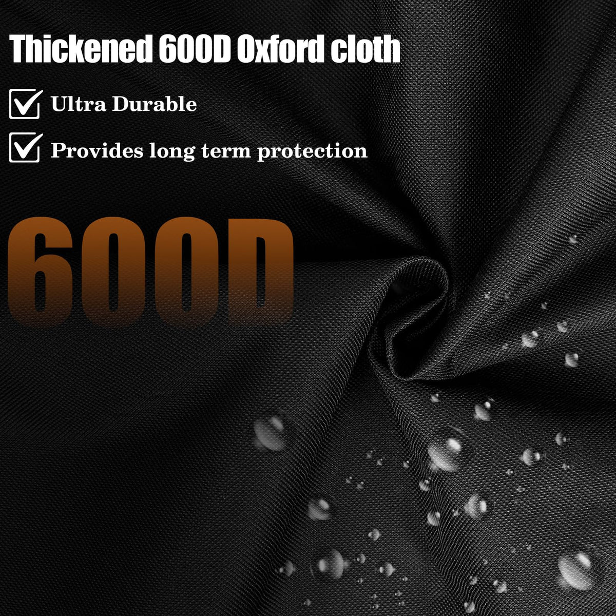 QuliMetal grill cover easy-on-off-zip makes covering and uncovering simple