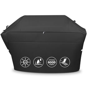 QuliMetal grill cover Timberline XL fit protects the grill from rain and sun
