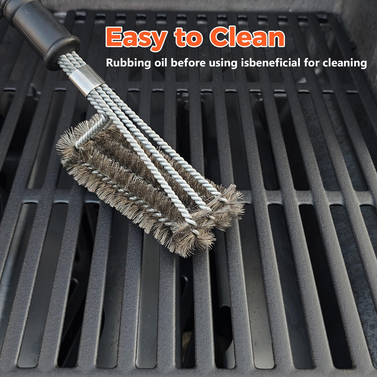 QuliMetal grill grate aids consistent searing with proper oil maintenance.