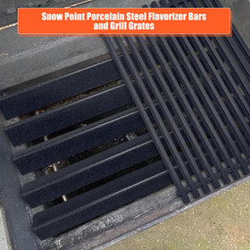 QuliMetal package includes five flavorizer bars and two cast iron grates.
