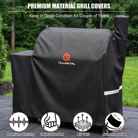 QuliMetal reflective strips boost night visibility of covered grill