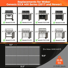 QuliMetal SUS304 non-magnetic stainless steel grates for durability