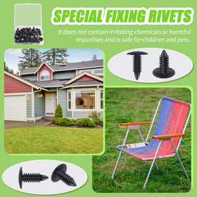 Qunclay reusable plastic rivets offer durable, lightweight replacement parts.