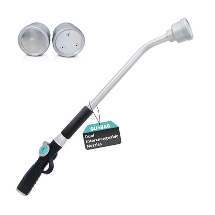 QUOBAS 24-inch watering wand extended reach for hanging baskets and raised beds